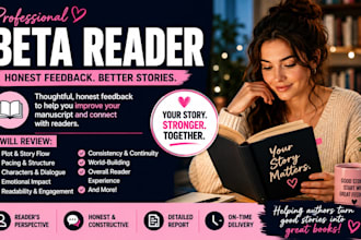 beta read romance beta reader fantasy ya novel beta reader thriller beta reader
