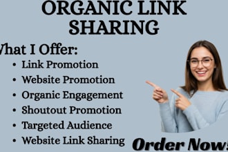 do link sharing promotion website link  shoutout promotion