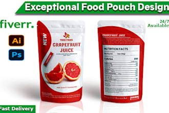 create an exceptional food pouch packaging design