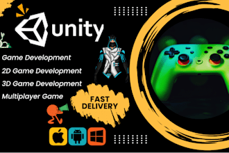 develop professional game in unity