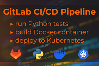 build a gitlab cicd pipeline for your python project