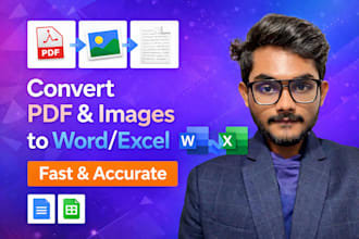convert PDF, images, and handwritten notes to word, excel, google docs or sheets