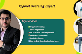 be your apparel sourcing expert for t shirts, polos, shirts and denim