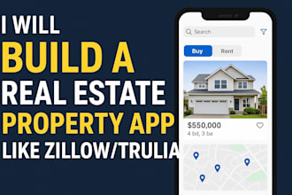 build a real estate property app like zillow or trulia