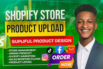 do shopify product listing supliful product design uploading product on shopify
