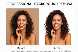 do professinal background remove on photo shop