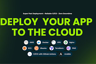 dockerize and deploy your app on cloud with ci and cd