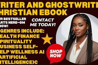 writer and ghostwriter christian ebook, and ebook writing