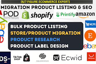 migrate freeads onbuy nextdoor ebuygumm sokofa tiktok shop products to shopify