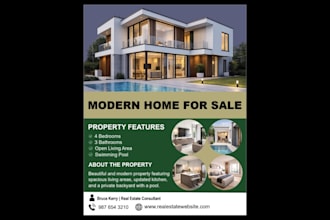 design flyers for business, event, or party