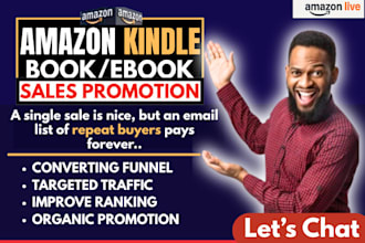 amazon kindle book promotion crime horror mystery ebook marketing sales funnel