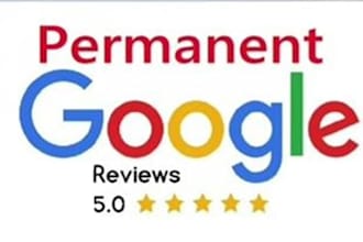 2 permanent 5 star google reviews lifetime guaranteed