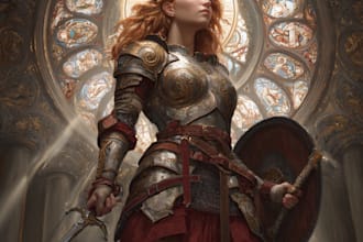 fantasy character art and character art