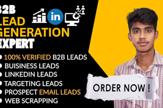 do b2b lead generation, targeted business leads and email list building