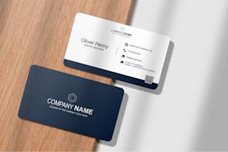 design a professional business card that leaves a lasting impression