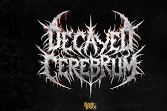 design a forest occult doom logo