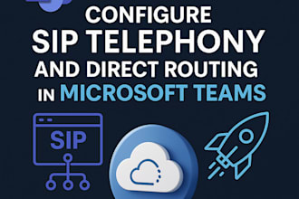 set up microsoft teams with sip trunks and voice calling