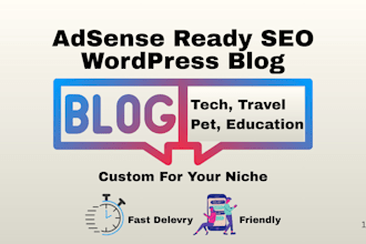 create an adsense ready SEO wordpress blog for your niche
