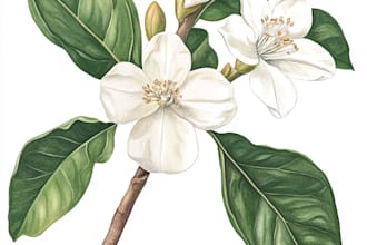 make botanical product illustration