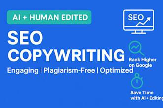 ai powered SEO copywriting and  for websites and blogs