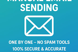 send emails manually one by one
