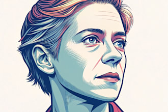 do a vector portrait for you