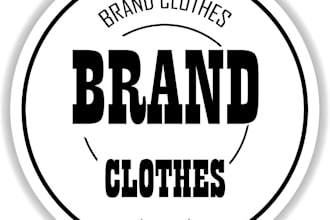 design a cool goth logo for your clothing brand
