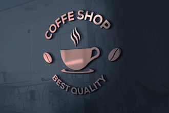 design a classic and cozy coffee shop logo