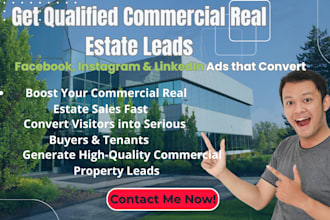 do commercial real estate social media marketing and qualified lead