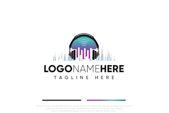 design a unique and eye catching dj logo