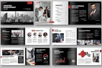 design commercial offering memorandum, luxury brochure, business marketing