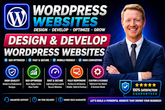 design and develop responsive wordpress website