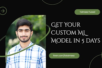 build and deploy your custom machine learning model
