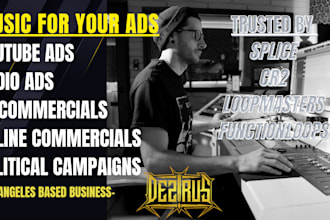 create custom electronic music audio ads commercials trusted by splice,cr2