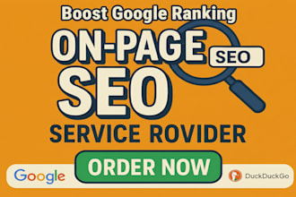 do complete onpage SEO optimization to google rankings