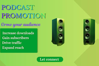 podcast promotion, spotify podcast promotion, grow  your podcast