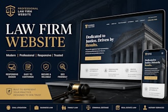 design lawyer law firm website attorney website notary legal website