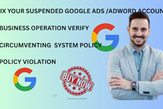fix suspended google ads account and restore your campaign