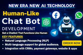 create social media bot ai chatbot on botpress landbot manychat twilio uchat