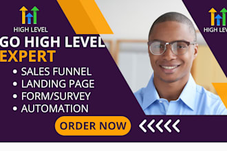 build sales website, gohighlevel sales funnel expert