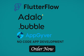 build full stack development adalo app flutterflow app bubble io mvp app