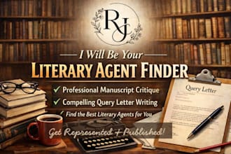 find active literary agents query letter synopsis proposal author bio