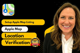 create verified apple map listing setup business connect for local seo ranking