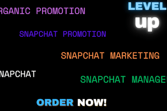 do snapchat promotion to reach active audience and bring real followers