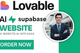 build lovable ai website lovable apps supabase saas website