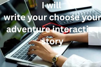 bring your adventure to life in a choose your own story format