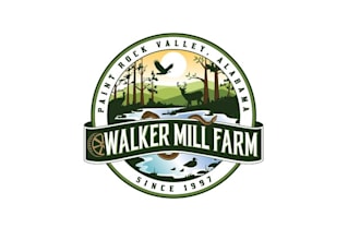 design wildlife sanctuary located paint rock river logo
