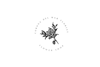 design a beautiful florist logo for your flower shop