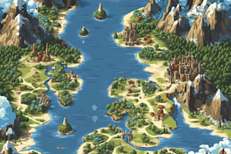 fantasy map illustration world map fantasy map maker map