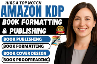 amazon KDP book publishing ebook formatting paperback and kindle formatting